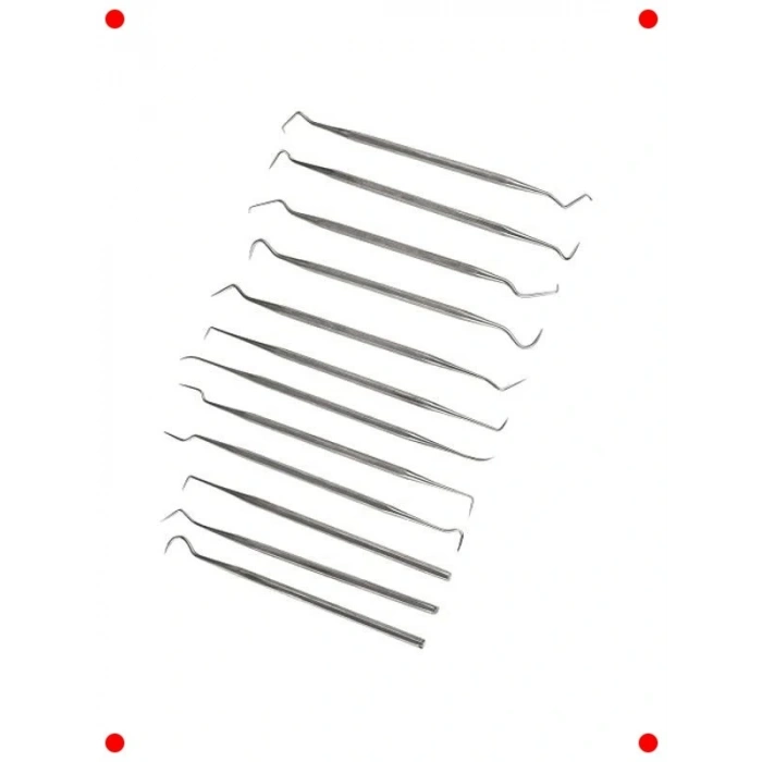 12 Parça Paslanmaz Çelik Kontrol bu Seti