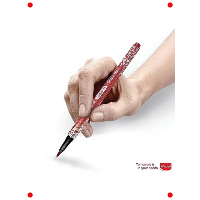 12 Renk Canlı Keçeli Kalem Seti