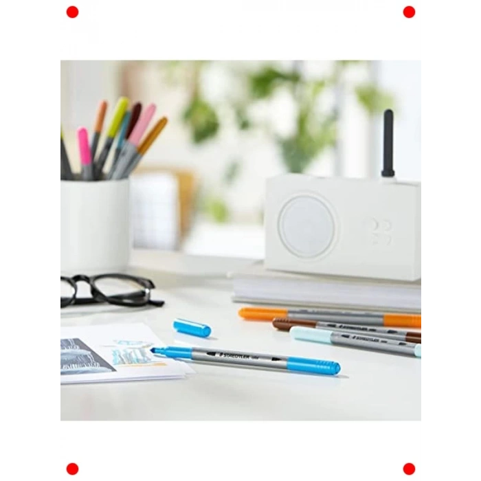 120li Çift Taraflı Keçeli Kalem Seti