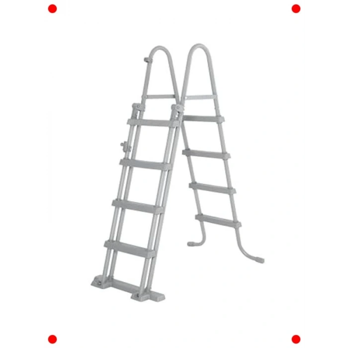 1.22 m Flip & Lock Güvenli Havuz Merdiveni