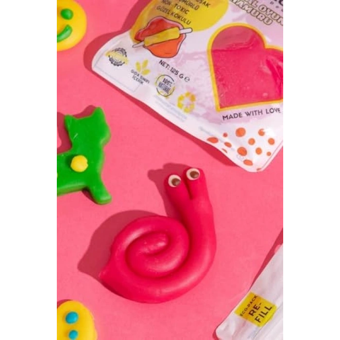 125 gram Oyun Hamuru ile Yaratıcılığınızı Konuşturun, 6lı Set