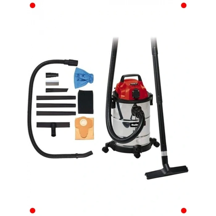 1250W Islak/Kuru Endüstriyel Süpürge - 20L Tank