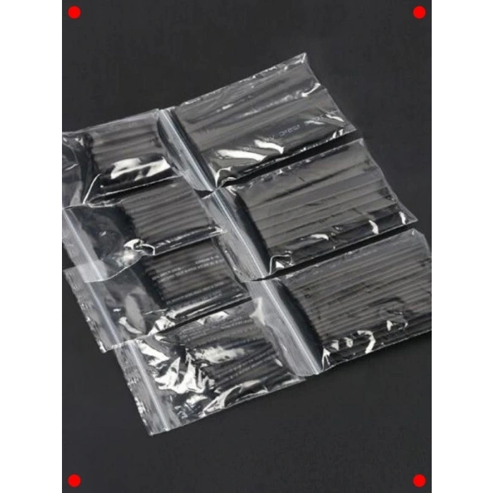 127 Parça Siyah Isıyla alan Makaron Seti