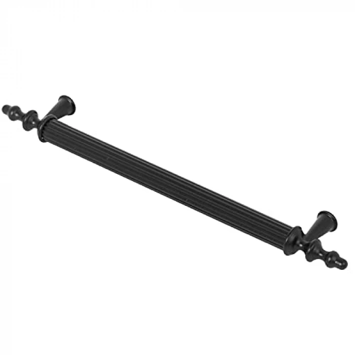 128 mm Mat Siyah Metal Kapak Kulplu Çekmece Kulp Seti (10 ADET)