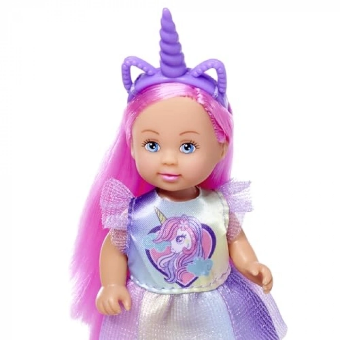 12cm Unicorn Figürü ve Aksesuar Seti - Renkli Eğlence