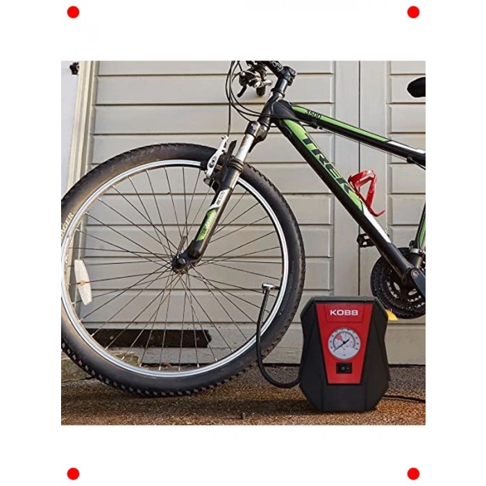 12V Analog Lastik Şişirme Pompası (100 PSI)