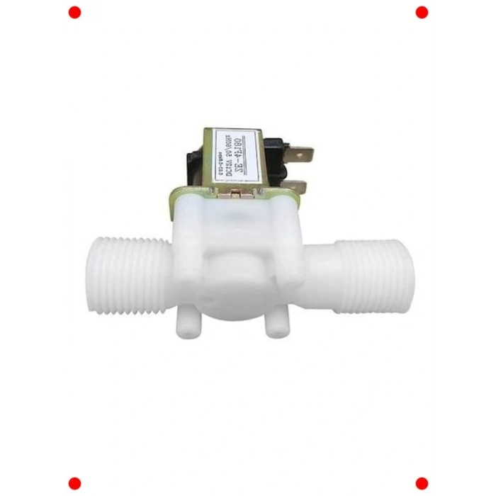 12V Elektrikli Selenoid Su Valfi – 1/2 İnç Boyut
