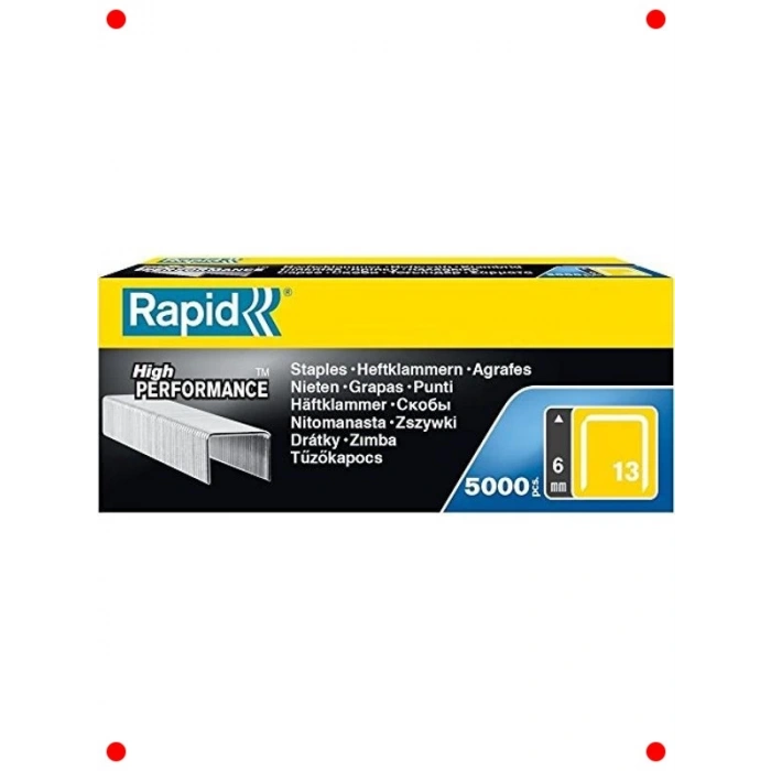 13/6 Güçlü Zımba Teli Seti