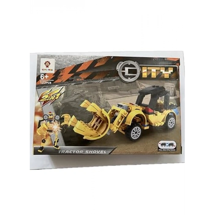 130 Parça Robot Temalı Yapım Oyuncak Seti