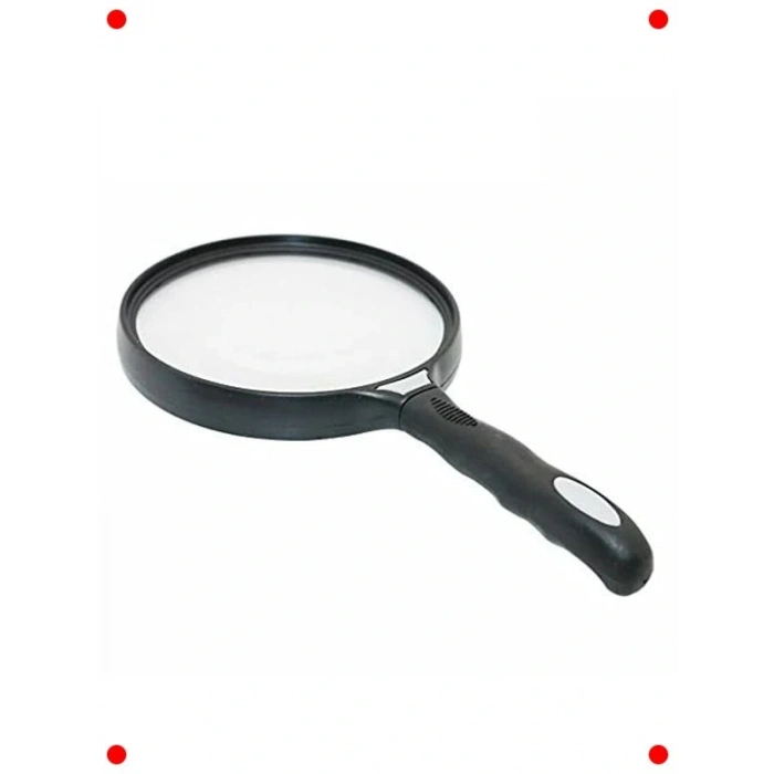 130mm Çap 2.5X Büyütme El Tipi Büyüteç