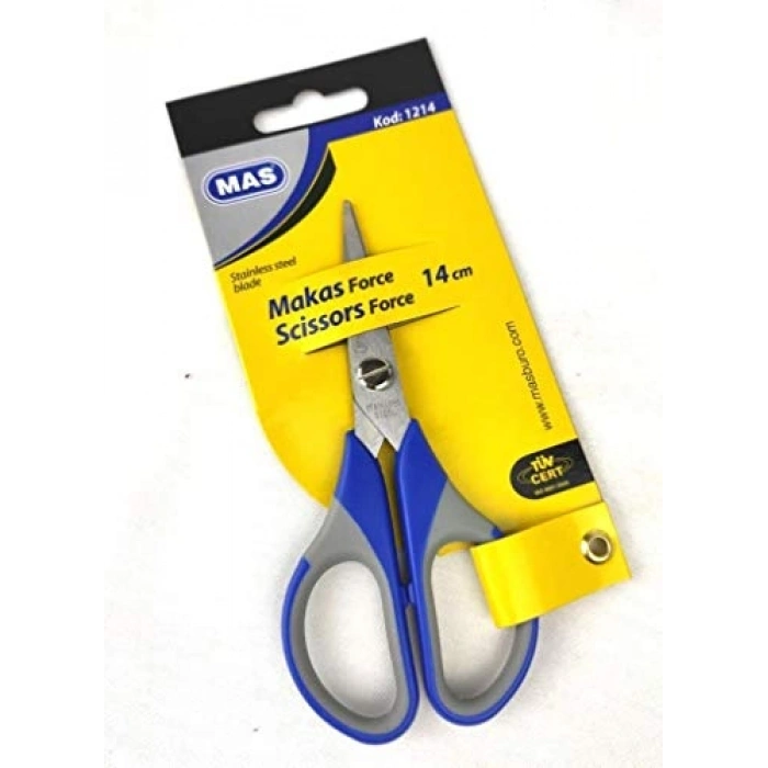 14 cm Lacivert Force Makas