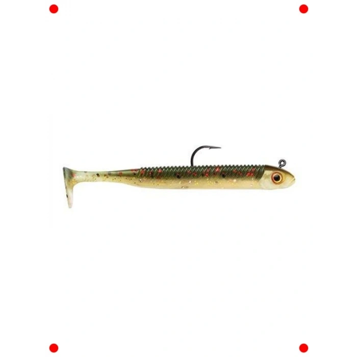 14 cm Silikon Balık Yemi (Kahverengi)