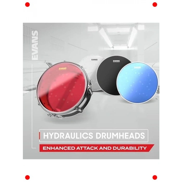 14 İnç Hidrolik Trampet Derisi, Mavi, Dayanıklı