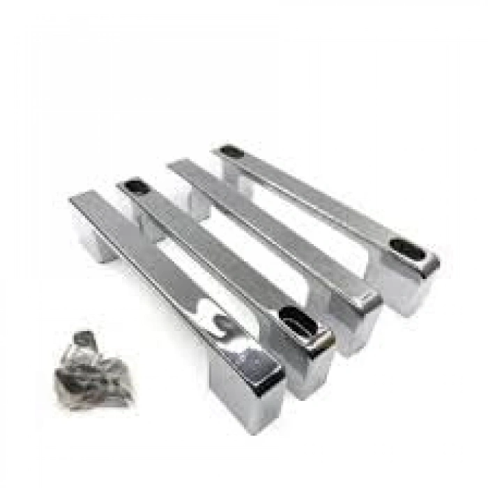 140mm Cam Duşakabin Kulp, 2 Kapaklık Krom Tasarım