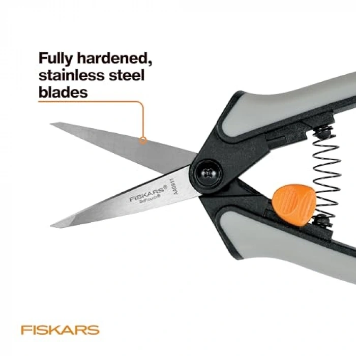 15 ADET Paslanmaz Çelik Budama Snip Seti Softgrip Kollar ile