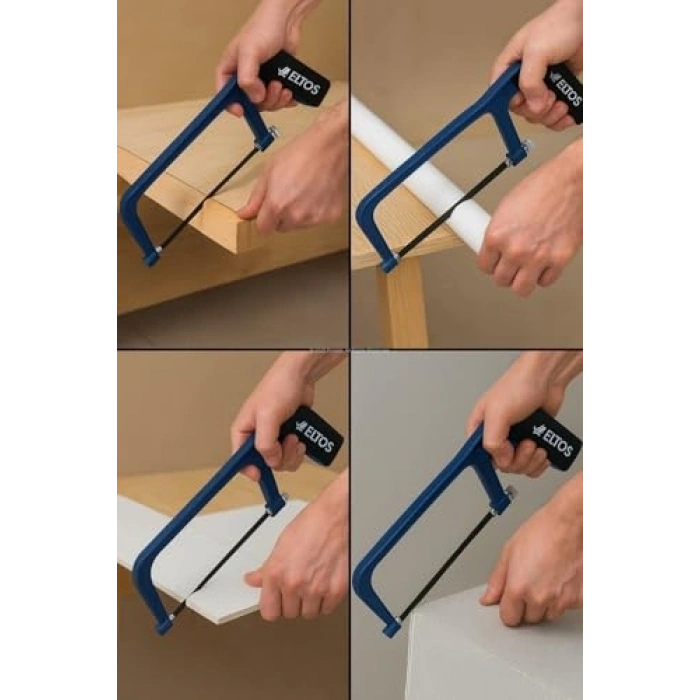 15 cm Pimli Testere Seti, Yedek Bıçaklı ve Ergonomik Tasarım
