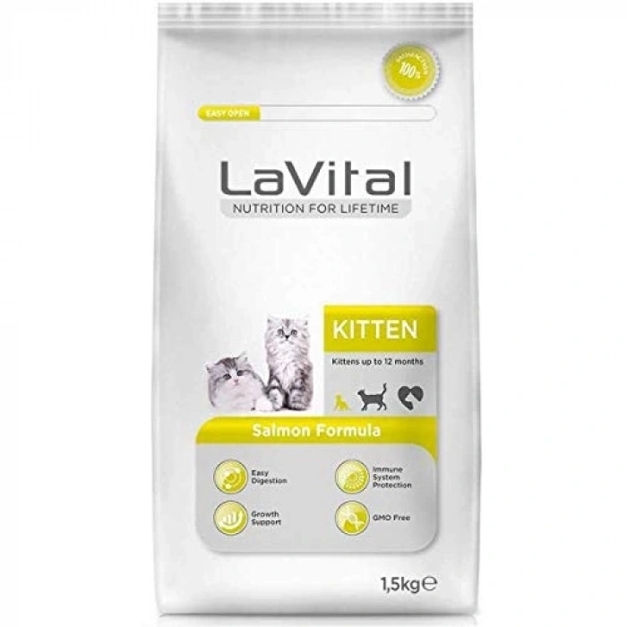 1,5 kg Somonlu Yavru Kedi Maması