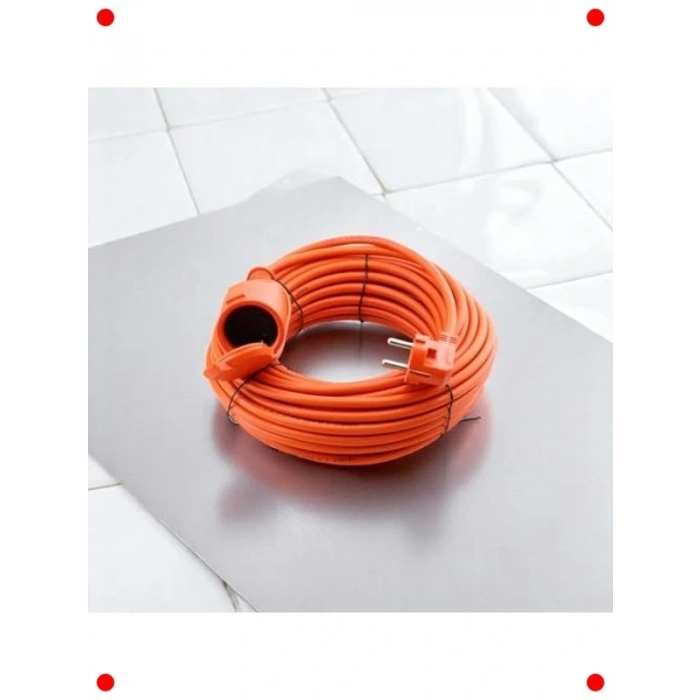 15 Metre Topraklı Tekli Uzatma Kablosu 3x2.5mm