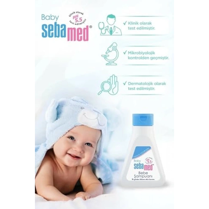 150 ml Göz Yakmayan Bebek Şampuanı, Hassas Formül