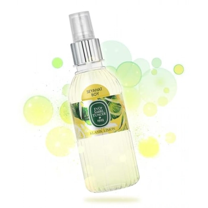 150 ml Silindir Pet Şişe ile Limon Kolonyası