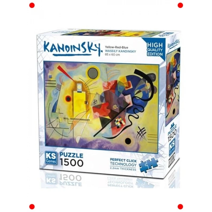 1500 Parça Renkli Sanat Temalı Puzzle