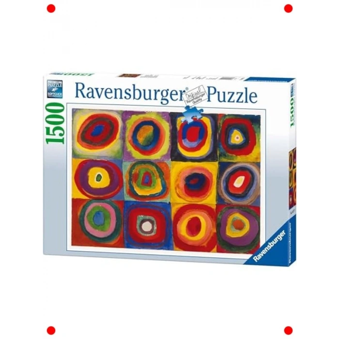 1500 Parça Sanatçı Esintili Renkler Yapbozu