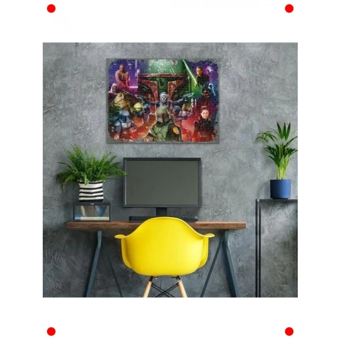 1500 Parça Uzay Destanı Temalı Boba Fett Yapbozu