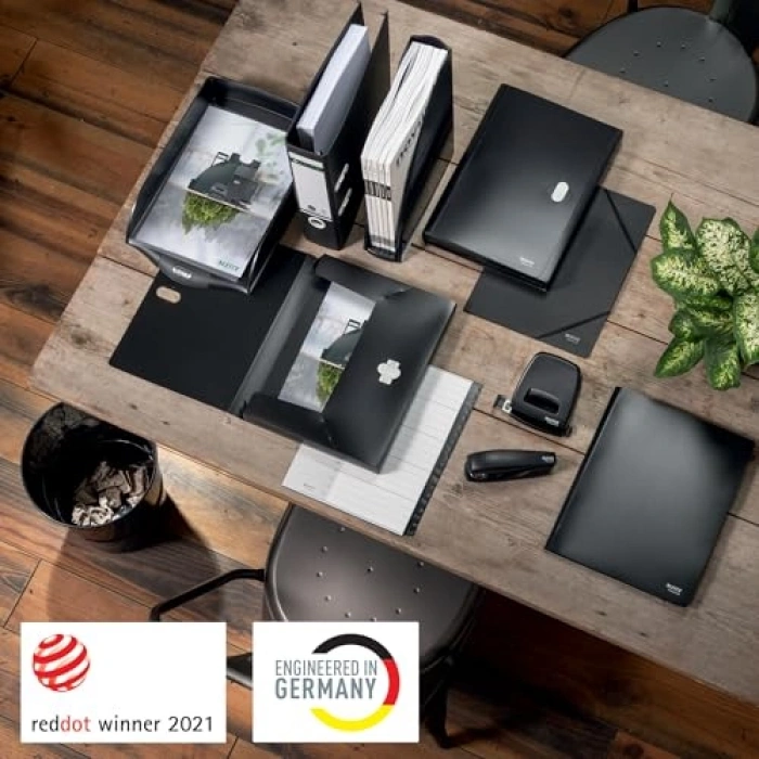 15L kapasiteli siyah çöp kovası, ev ve ofis için kullanışlı