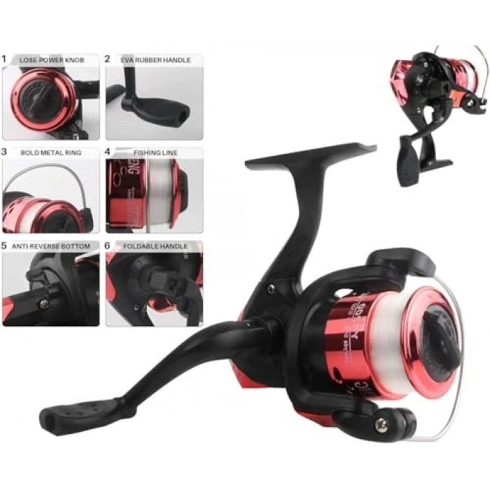 1.5M LRF Spin Olta Kamış Seti, Motorlu Kullanıma Uygun