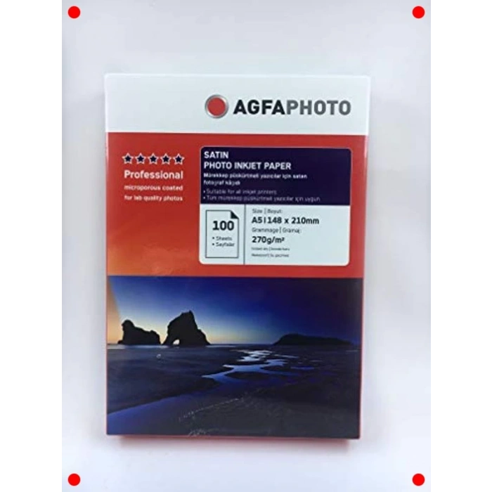 15x21 cm Mat (Saten) Fotoğraf Kağıdı - 270gr, 100lü