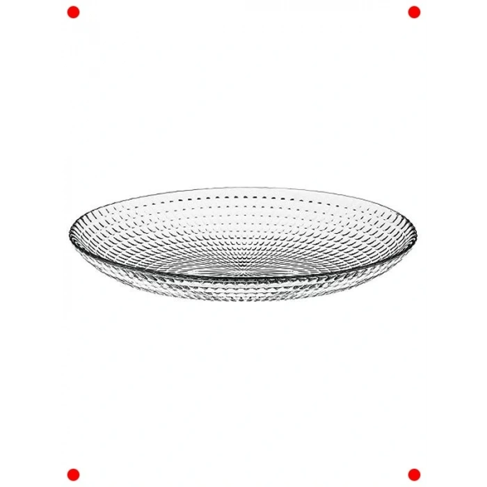 16 cm Kayık Şeklinde Servis Tabağı (3lü Set)