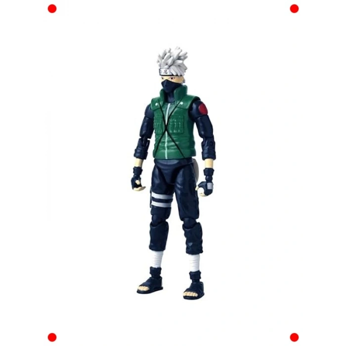 16 cm Poz Verilebilir Anime Figür - Kakashi ve Aksesuarları