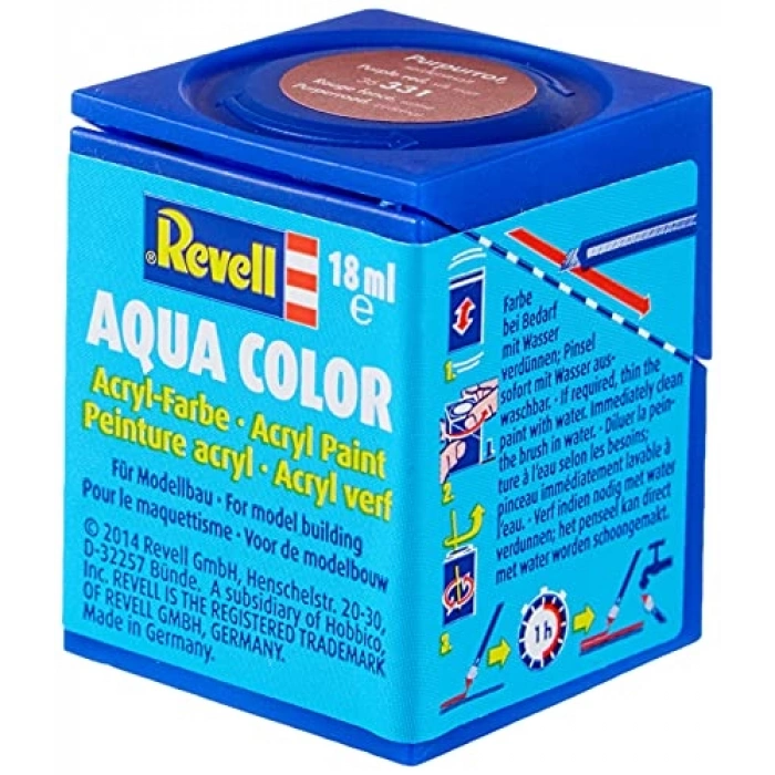 18 Ml Mor Kırmızı Su Bazlı Maket Boyası