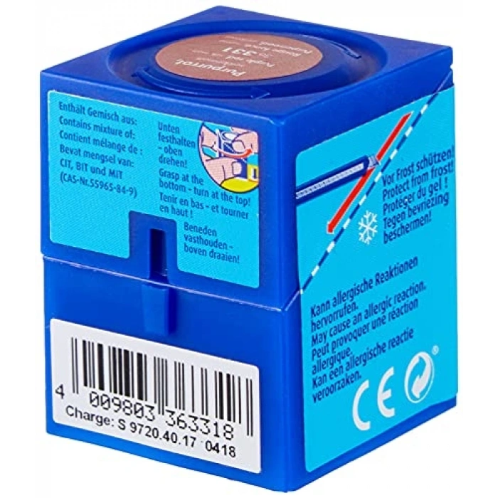 18 Ml Mor Kırmızı Su Bazlı Maket Boyası