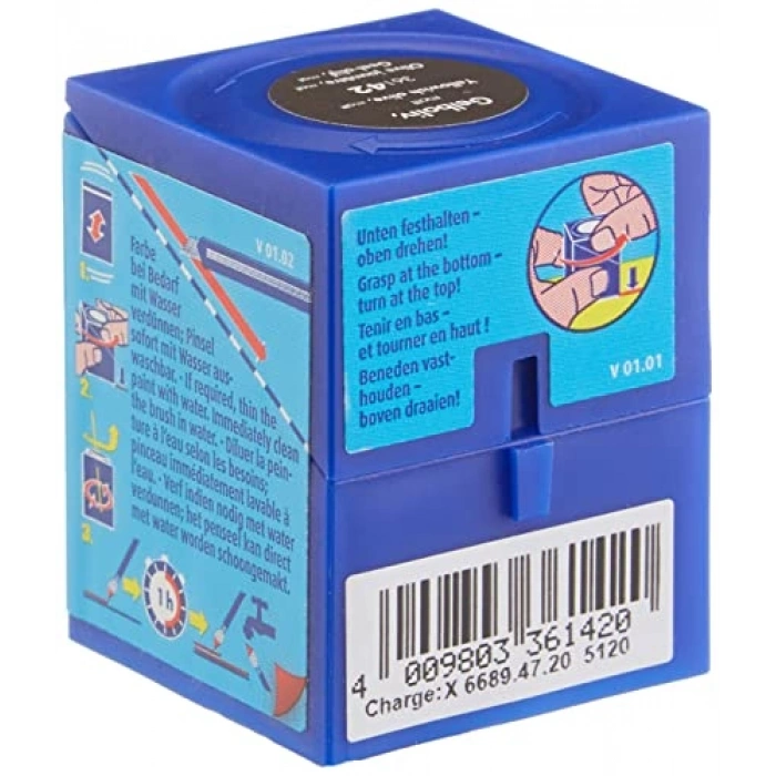 18 Ml Su Bazlı Maket Boyası - Zeytin Sarısı