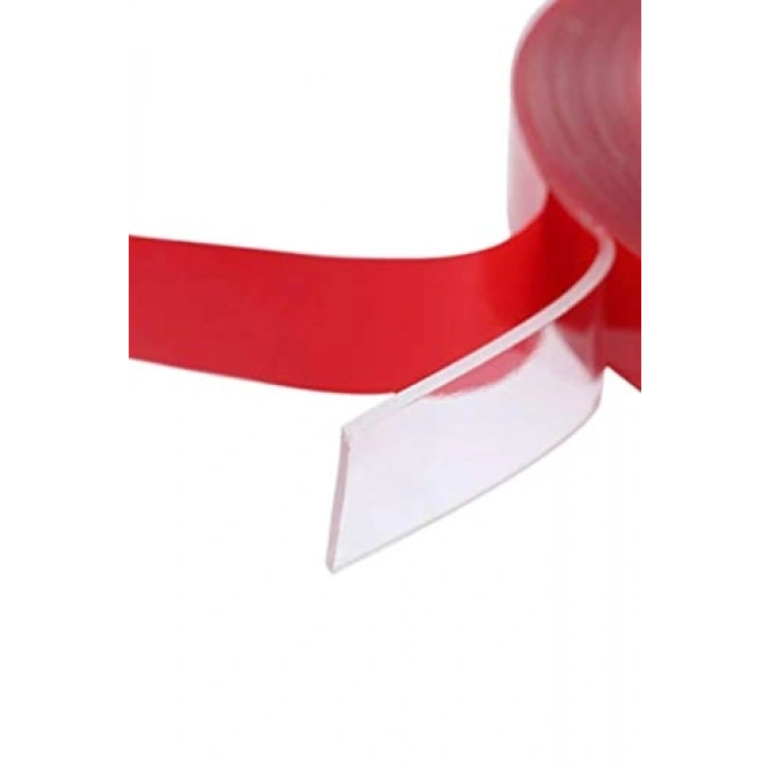 18 mm Çift Taraflı Silikonlu Bant, 33 Metre Uzunlukta