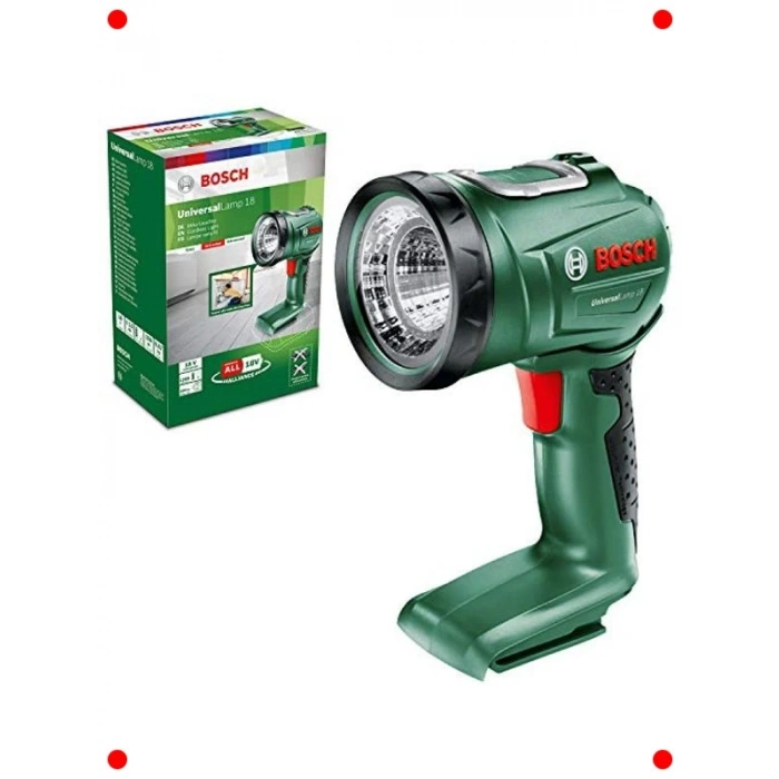 18 Volt Akülü Lamba - Çalışma Alanı Aydınlatması