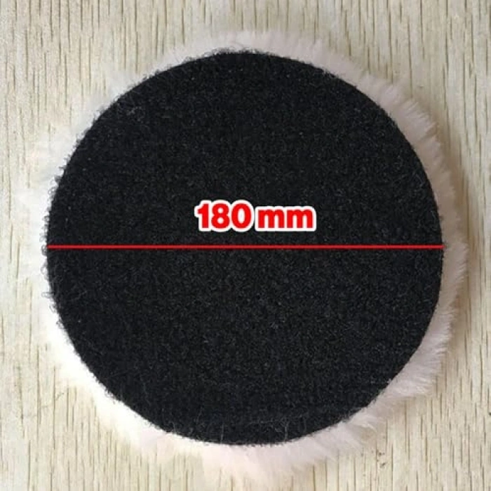 Ø 180 mm Yün Ped, Pasta Cila Polisaj Süngeri