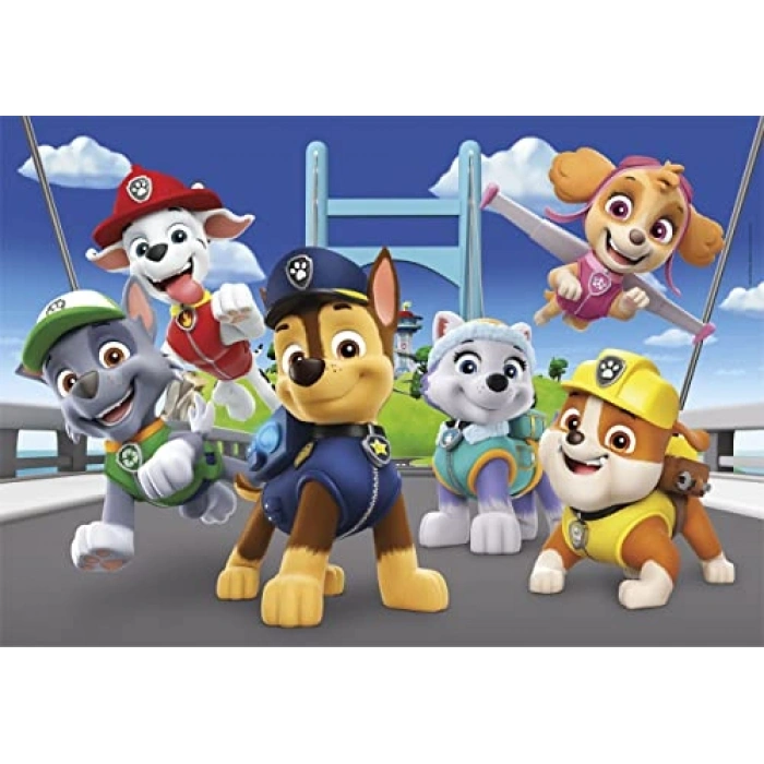 180 Parça Paw Patrol Temalı Renkli Puzzle