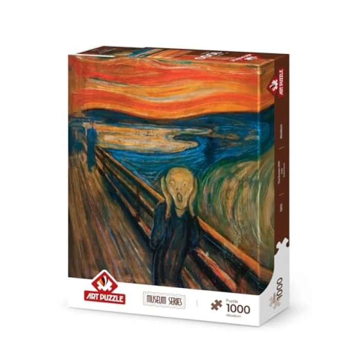 1893 Yılına Ait Çığlık Temalı 1000 Parça Puzzle