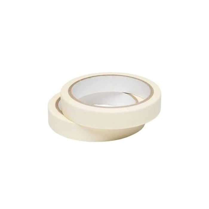 18mm x 25m Kağıt Bant, 2 Adet Maskeleme Bandı