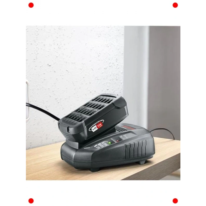 18V 2.5Ah Yüksek Performanslı Yedek Akü, Siyah