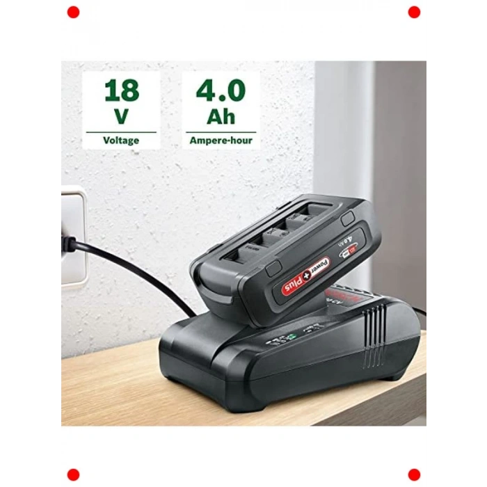 18V 4.0 Ah Akü (PowerPlus Uyumlu)