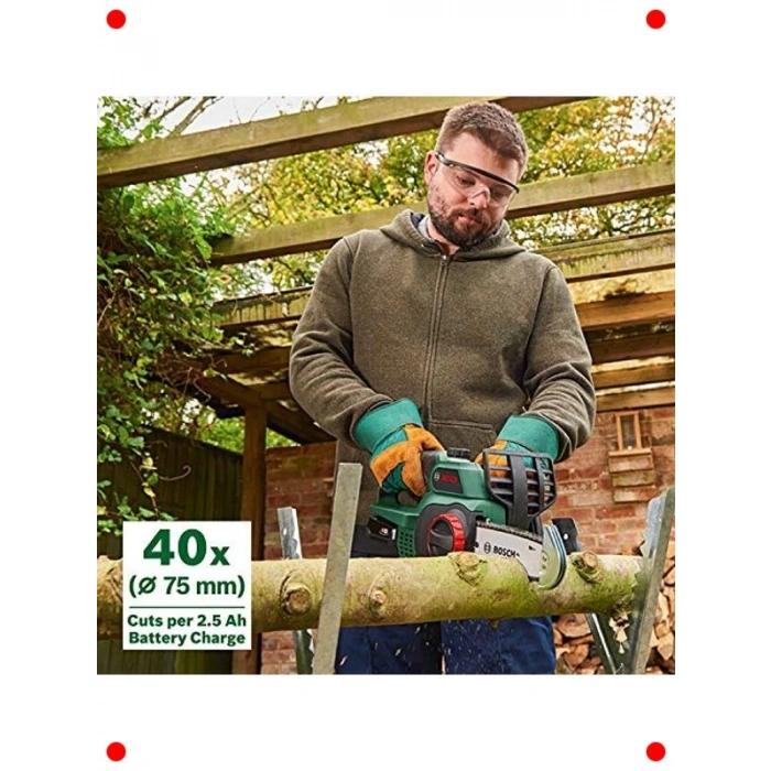 18V Akülü Mini Zincir Testere (1 Akülü Set)