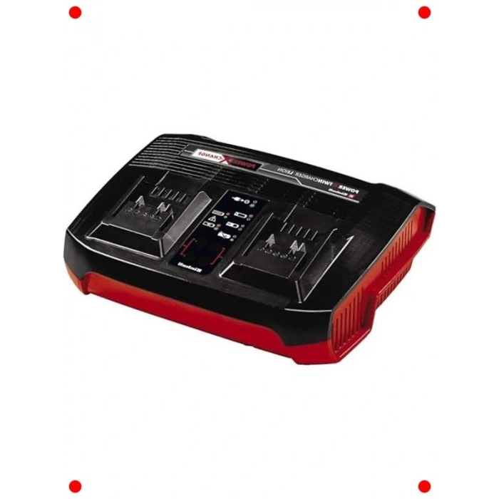 18V İkili Hızlı Akü Şarj Cihazı 3A