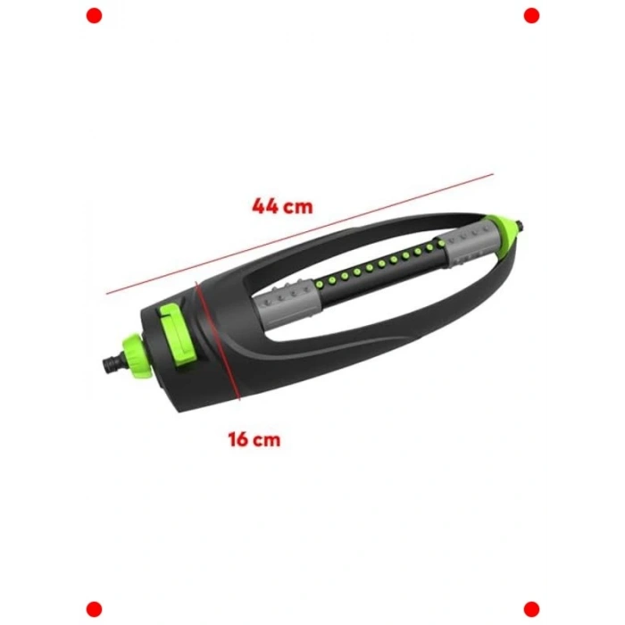 19 Nozul Dönerli Bahçe Çim Sulama Fıskiyesi