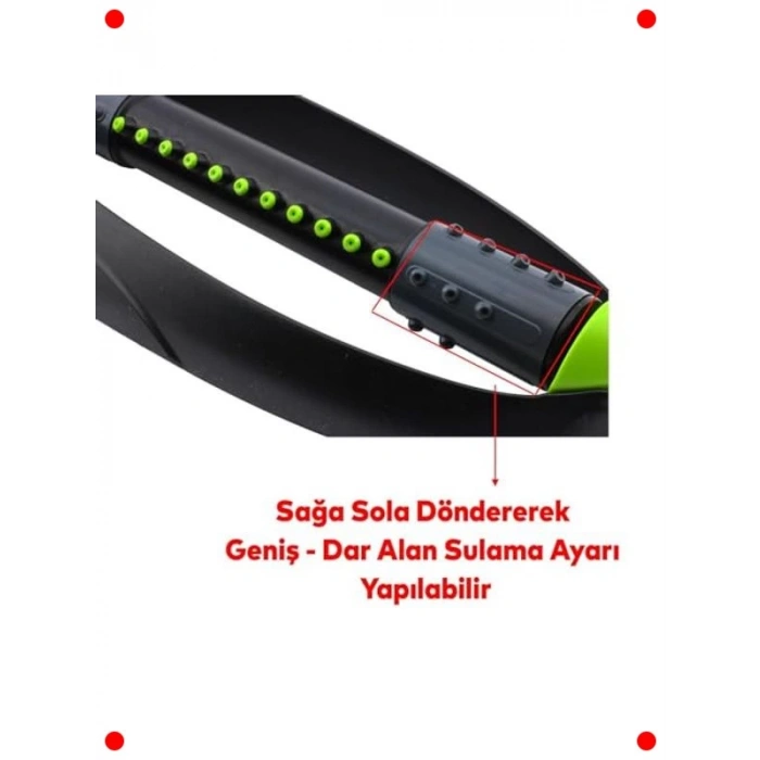 19 Nozul Dönerli Bahçe Çim Sulama Fıskiyesi