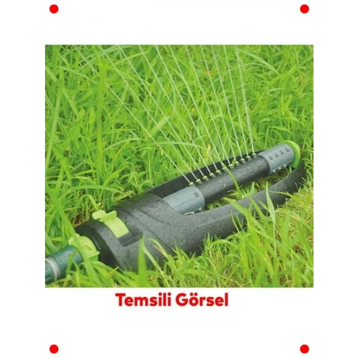 19 Nozul Dönerli Bahçe Çim Sulama Fıskiyesi