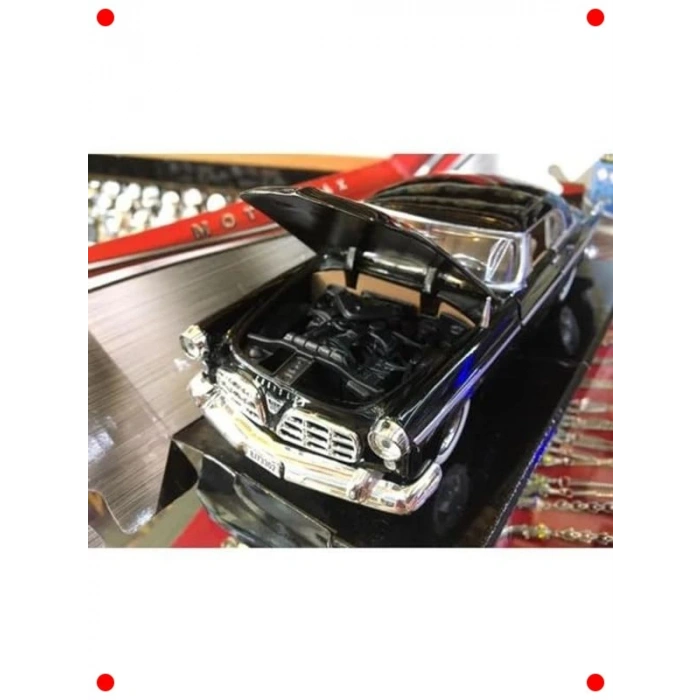 1955 Model C300 Koleksiyonluk Araba 1:24 - Siyah