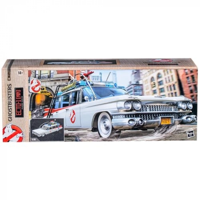 1984 Yılı Ecto-1 Oyuncak Araba, 1:18 Ölçek, 14+ Yaş Uygun